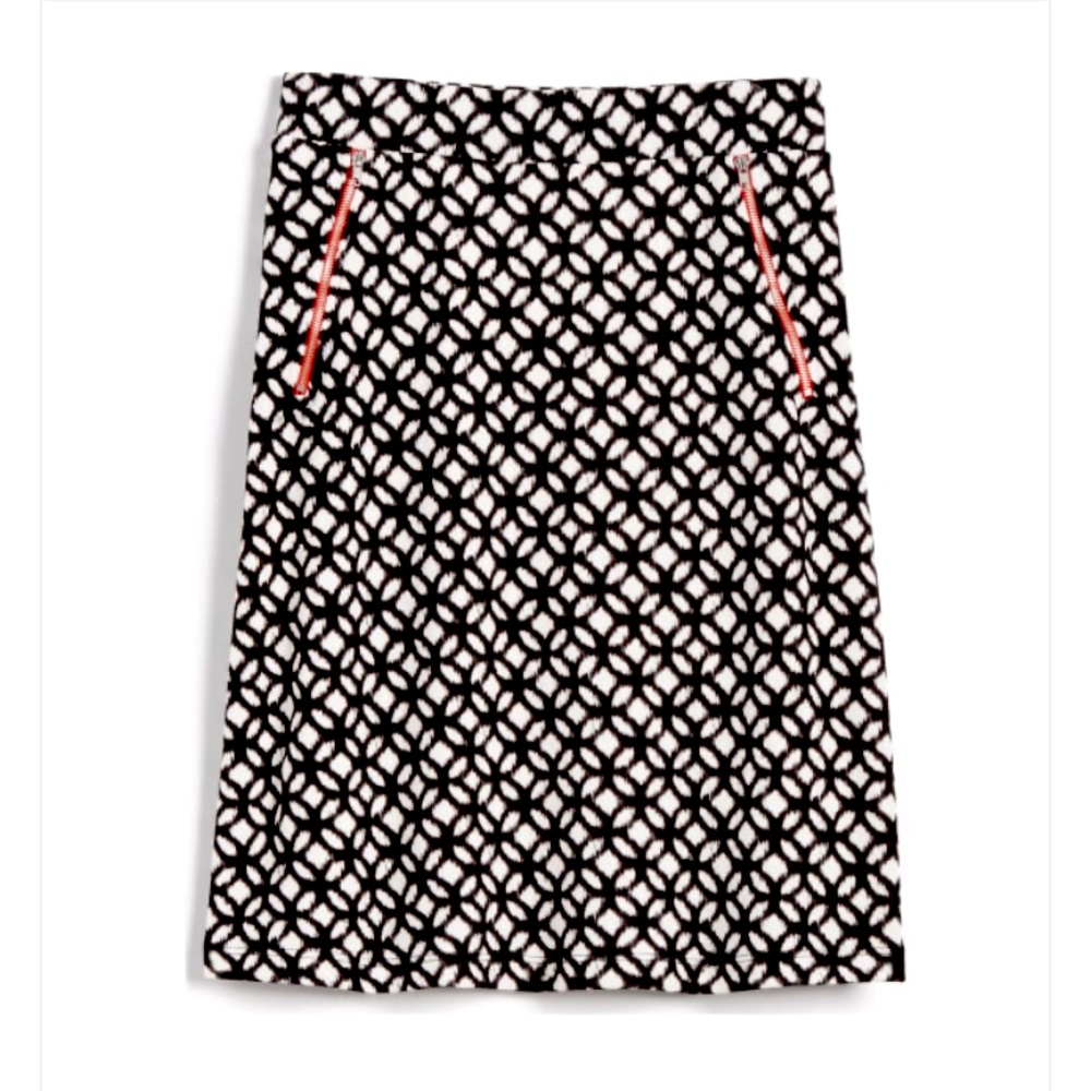 StichFix Le Lis black and white skirt